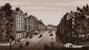 Donegal Place, Belfast 1880 door English School