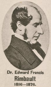 Dr Edward Francis Rimbault door English School