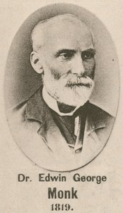 Dr Edwin George Monk door English School