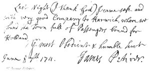Dr James Petiver
