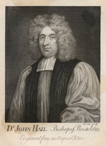 Dr John Hail, bisschop van Bristol in 1691