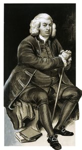 Dr. Johnson door English School
