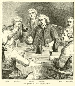 Dr. Johnson en zijn vrienden door English School