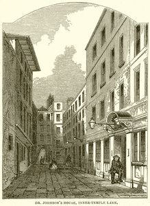 Dr. Johnsons huis, Inner-Temple Lane