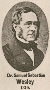 Dr Samuel Sebastian Wesley door English School