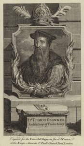 Dr Thomas Cranmer, Aartsbisschop van Canterbury door English School