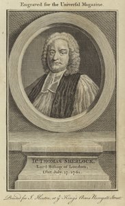 Dr Thomas Sherlock, Lord Bisschop van Londen