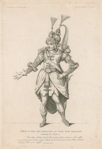 Kleding van negen maskers bij het huwelijk van Lord Hay, 6 januari 1606-7