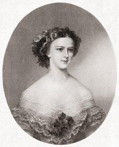 Hertogin Elisabeth in Beieren, uit 