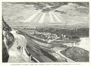 Duddingston Dorp, vanaf de Queen