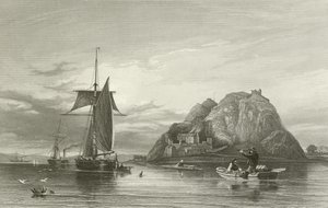 Dumbarton Castle door English School