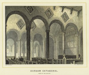 Durham Kathedraal, zicht op de Galilea