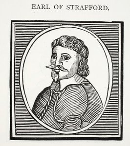 Graaf van Strafford, illustratie uit Chap-books van de achttiende eeuw door John Ashton, uitgegeven 1882 door English School