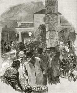 Vroege ochtend in Covent Garden, uit 