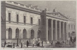 East India House, Leadenhall-Street door English School