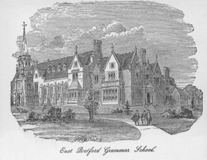 East Retford Grammar School door English School