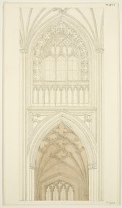 Oostzijde van het zuidertransept van St. Mary Redcliffe