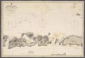 Oostelijke Archipel, Lombok tot Flores, inclusief Paternoster en Postillon Eilanden; van ... Bataviaanse Regeringsonderzoeken. [Admiralty Chart], Londen
