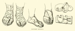 Oosterse sandalen