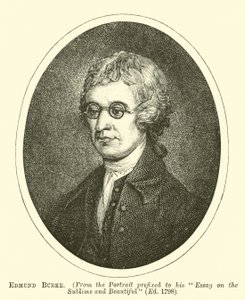 Edmund Burke door English School