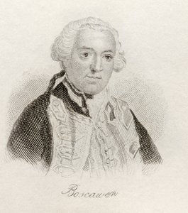 Edward Boscawen, uit 