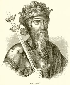 Eduard III door English School