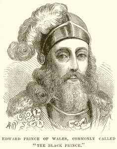 Edward Prins van Wales, Gewoonlijk De Zwarte Prins Genoemd door English School