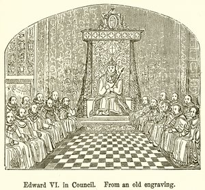 Edward VI in de Raad