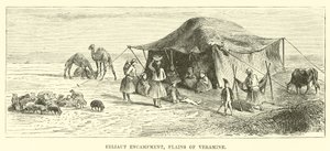 Eeliaut kampement, vlaktes van Veramine