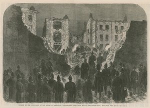 Gevolgen van de explosie bij het Huis van Detentie, Clerkenwell door English School