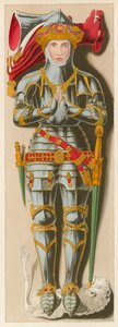 Beeld van Sir Richard Vernon, 1450 door English School