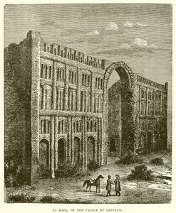 El Kasr, of het paleis in Babylon