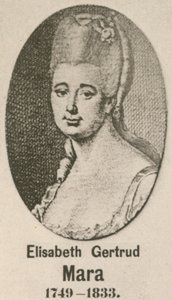 Elisabeth Gertrud Mara door English School