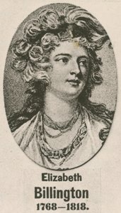 Elizabeth Billington door English School
