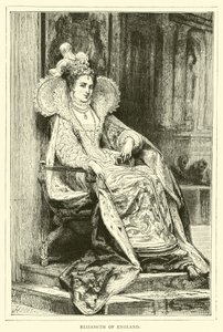 Elizabeth van Engeland door English School