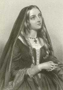 Elizabeth Woodville, koningin van koning Edward IV door English School
