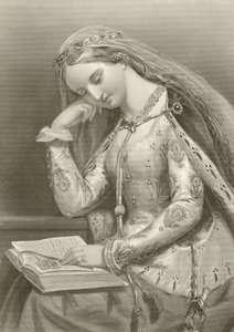 Elizabeth van York, koningin van koning Hendrik VII door English School