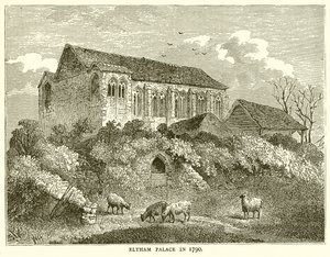 Eltham Paleis in 1790