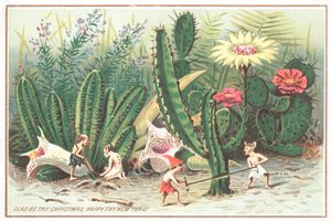 Elfen in de tuin door English School
