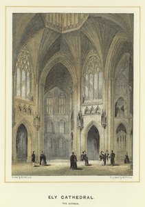 Ely Kathedraal, de achthoek door English School