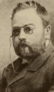 Émile Zola (1840-1902) door English School
