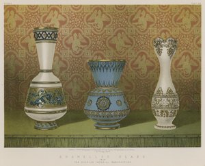 Geëmailleerd glas van de Russische keizerlijke fabriek