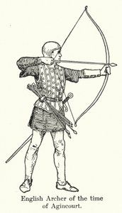 Engelse Boogschutter uit de Tijd van Agincourt door English School