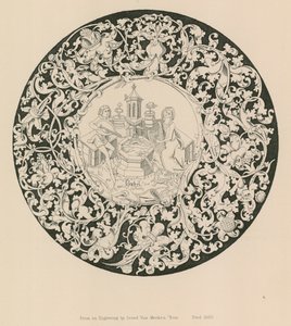 Gravure, Israel Van Meeken door English School