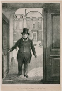 Ingangspoort, British Museum door English School