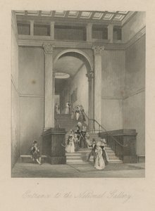 Ingang van de Nationale Galerij door English School