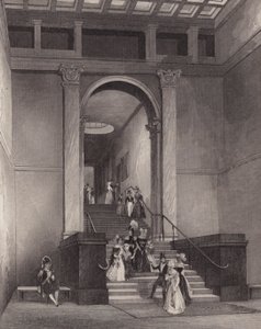 Ingang van de National Gallery, Londen