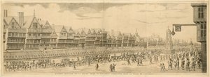 Koninklijke intocht van de koningin-moeder van de zeer christelijke koning in de stad Londen