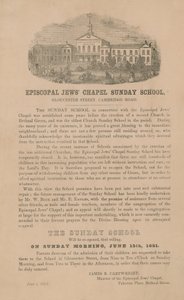 Episcopale Joodse Kapel Zondagschool door English School