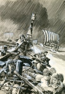 De reis van Erik de Rode in 986AD